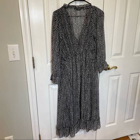 Leopard print midi dress - Picture 5 of 6